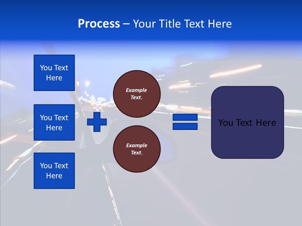 View Transit Motion PowerPoint Template
