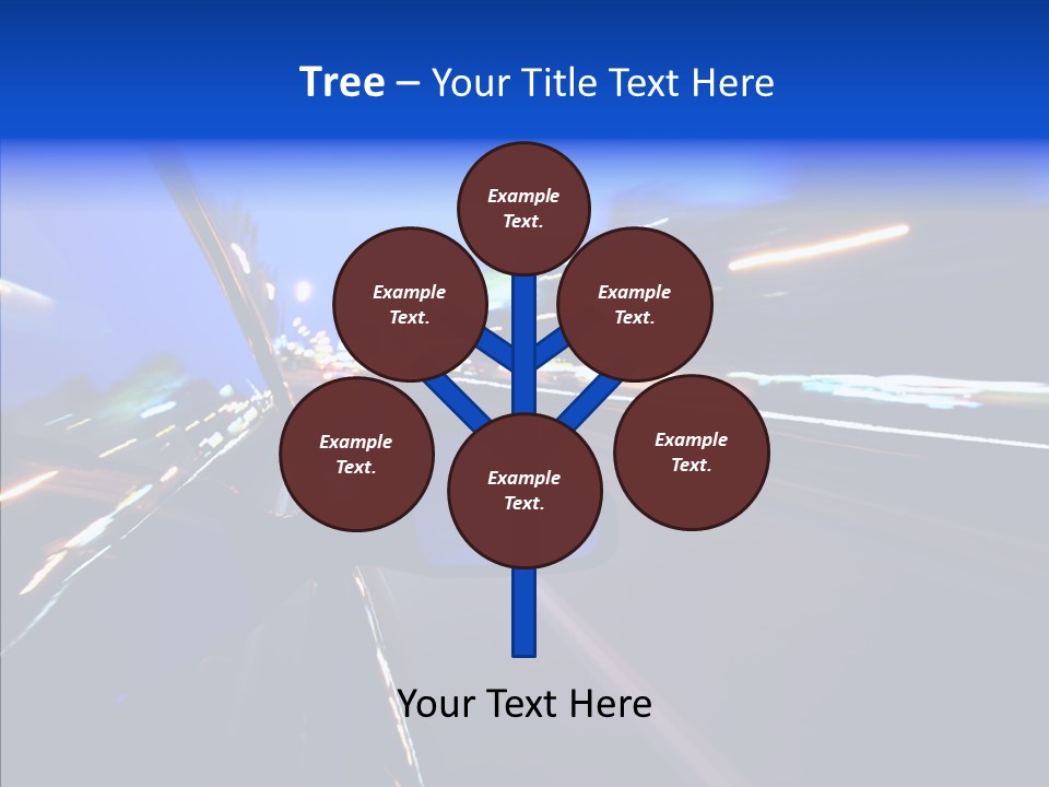 View Transit Motion PowerPoint Template