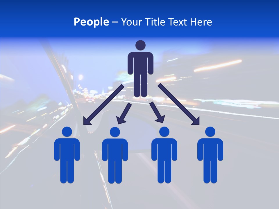 View Transit Motion PowerPoint Template