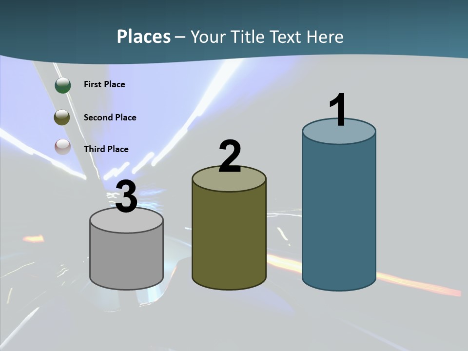 Transit Cityscape Sky PowerPoint Template