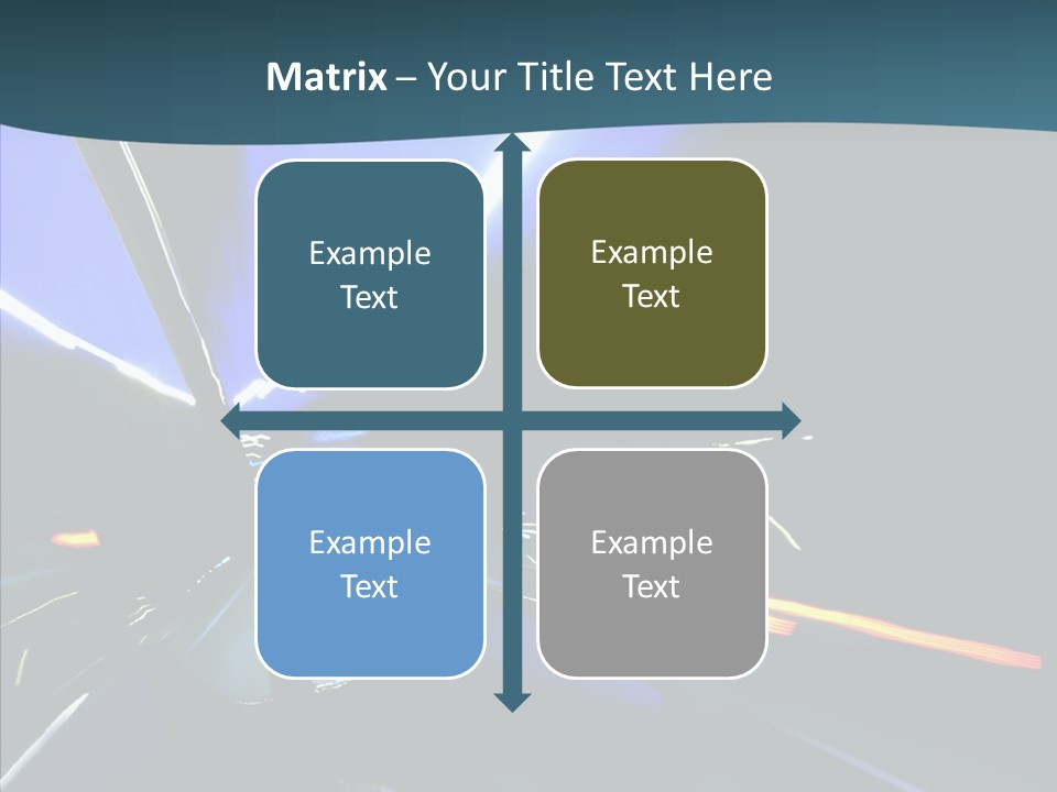 Transit Cityscape Sky PowerPoint Template