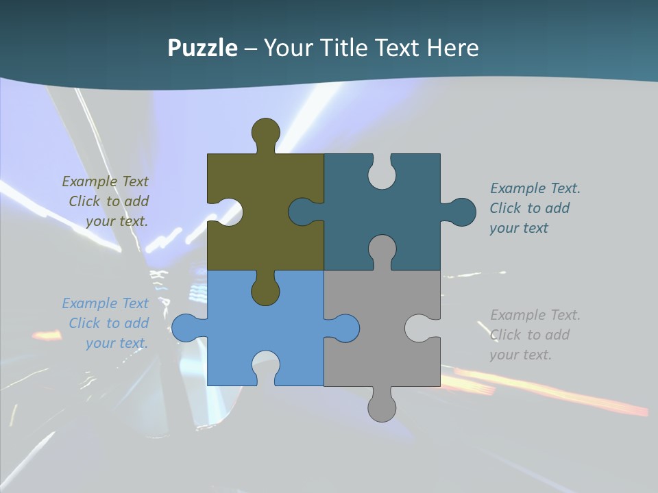 Transit Cityscape Sky PowerPoint Template