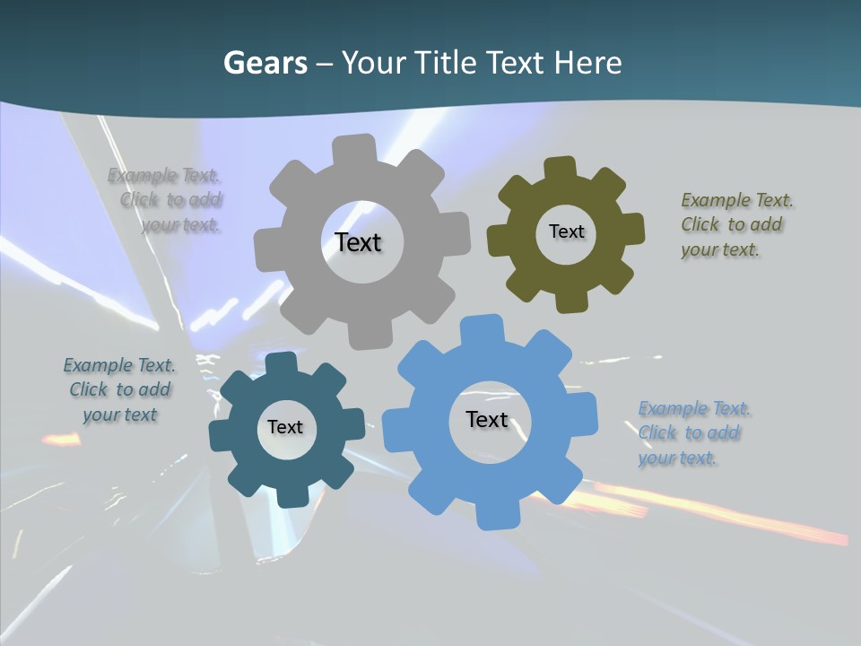 Transit Cityscape Sky PowerPoint Template