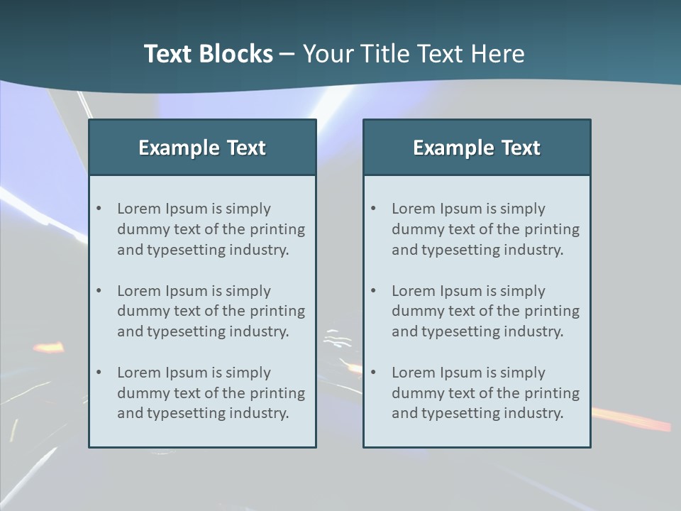 Transit Cityscape Sky PowerPoint Template