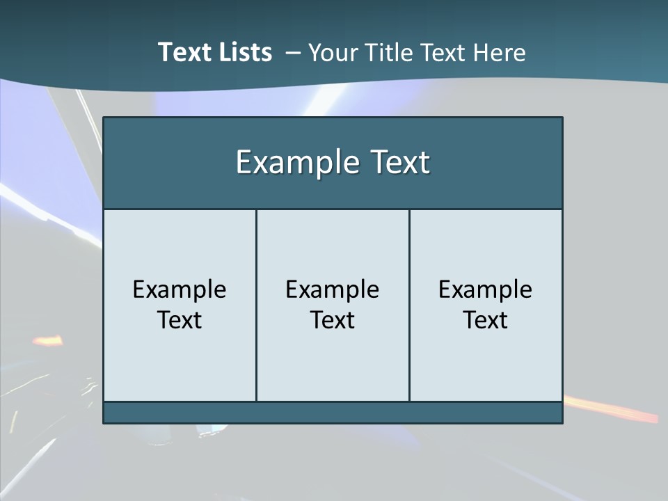 Transit Cityscape Sky PowerPoint Template