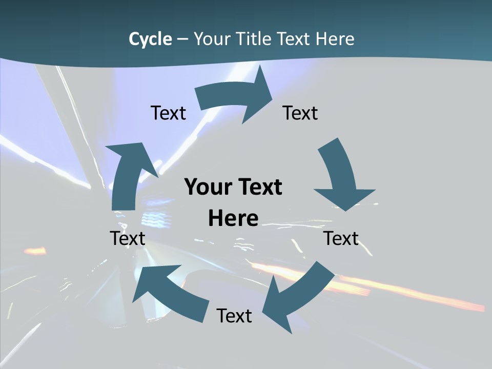 Transit Cityscape Sky PowerPoint Template