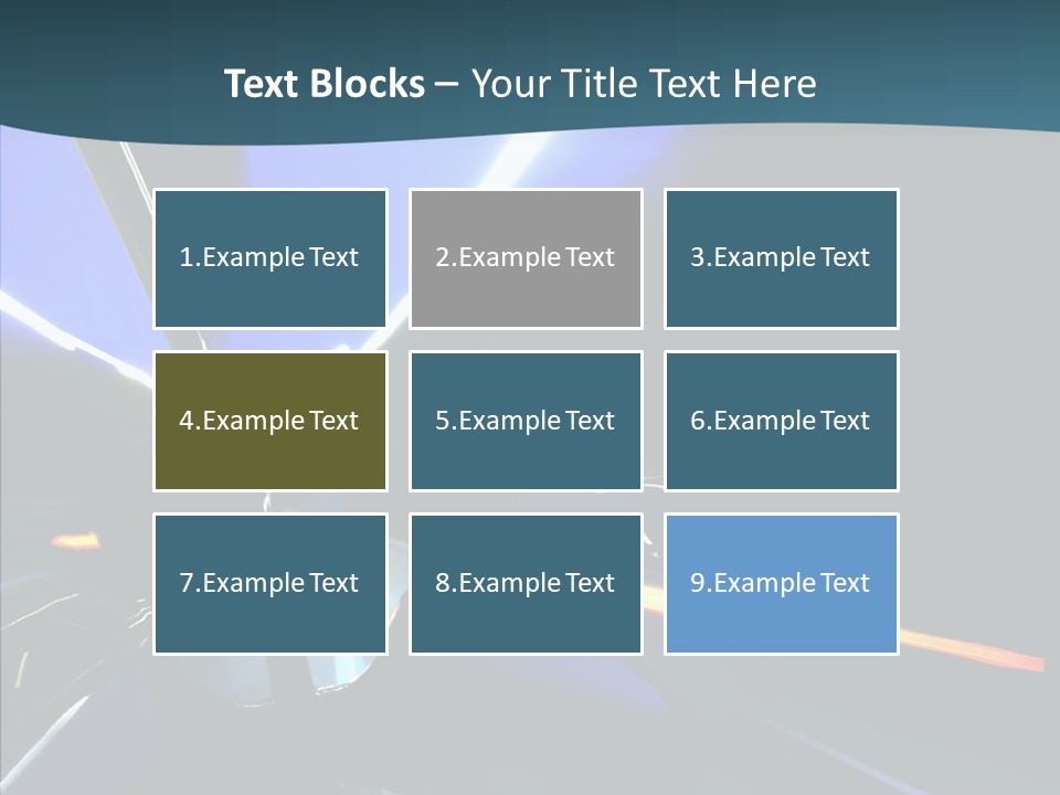 Transit Cityscape Sky PowerPoint Template