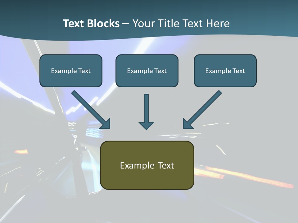 Transit Cityscape Sky PowerPoint Template