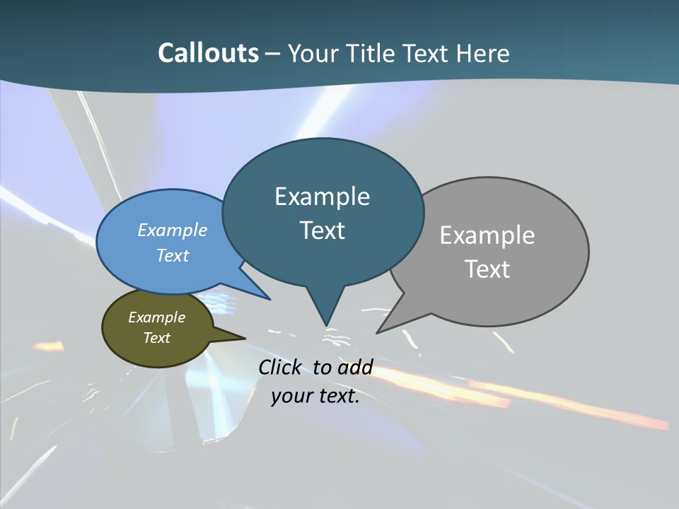 Transit Cityscape Sky PowerPoint Template