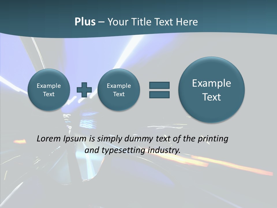 Transit Cityscape Sky PowerPoint Template