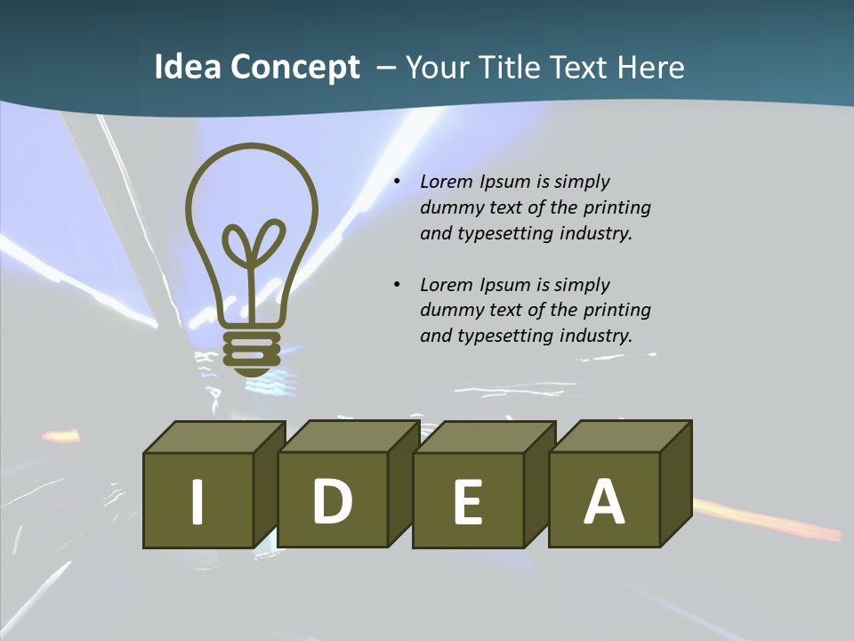 Transit Cityscape Sky PowerPoint Template