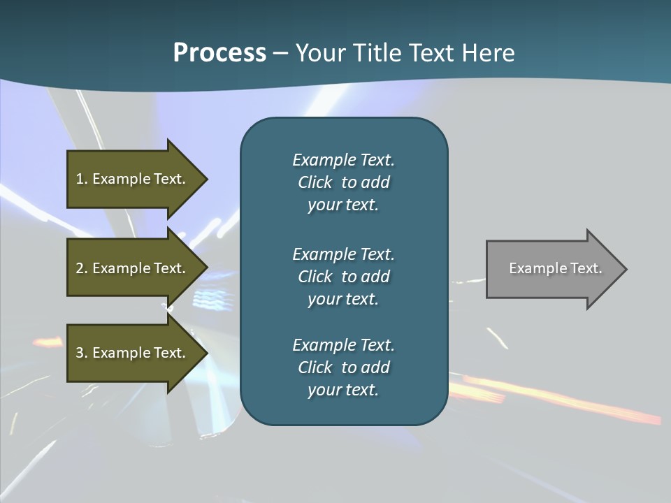 Transit Cityscape Sky PowerPoint Template