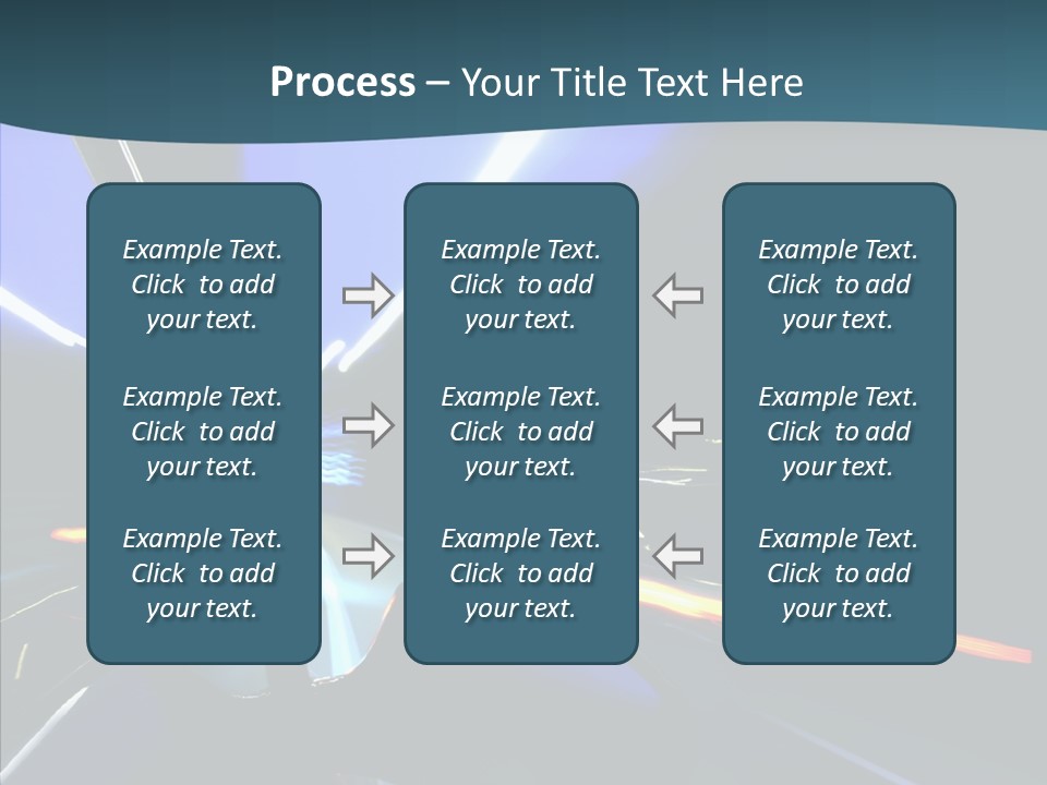 Transit Cityscape Sky PowerPoint Template