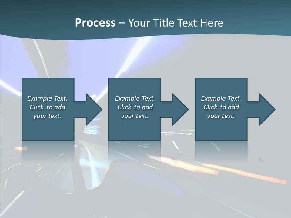 Transit Cityscape Sky PowerPoint Template