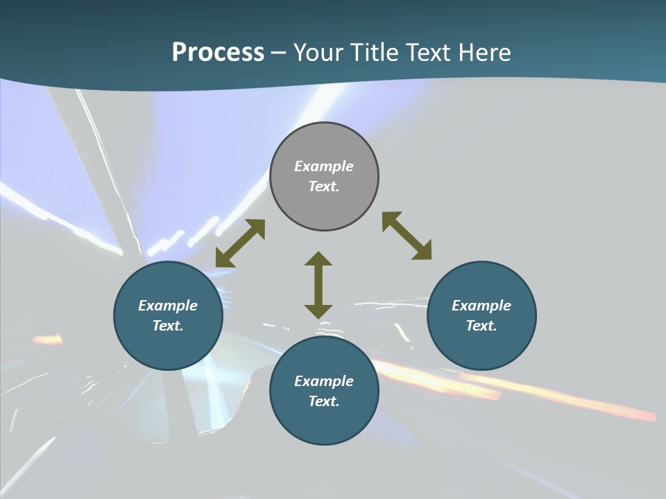 Transit Cityscape Sky PowerPoint Template