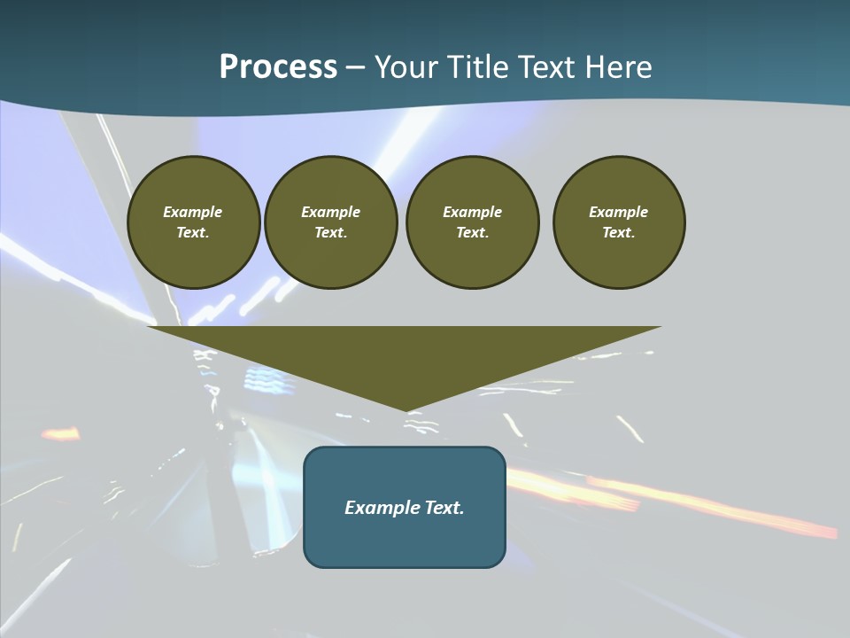 Transit Cityscape Sky PowerPoint Template