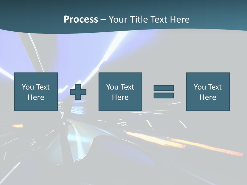 Transit Cityscape Sky PowerPoint Template