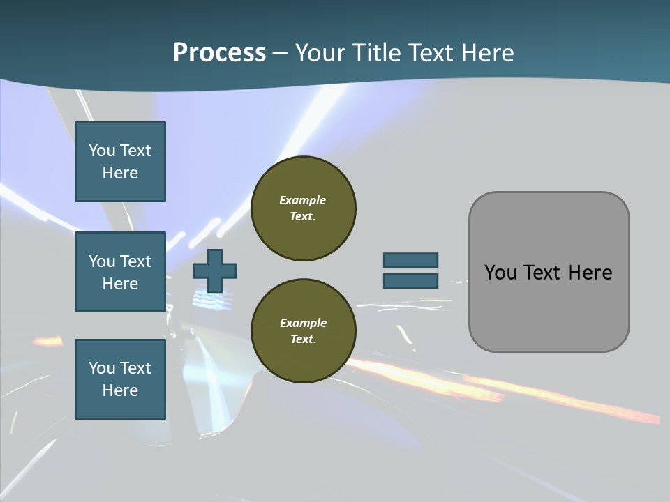 Transit Cityscape Sky PowerPoint Template