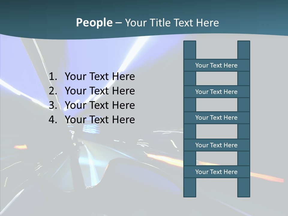Transit Cityscape Sky PowerPoint Template