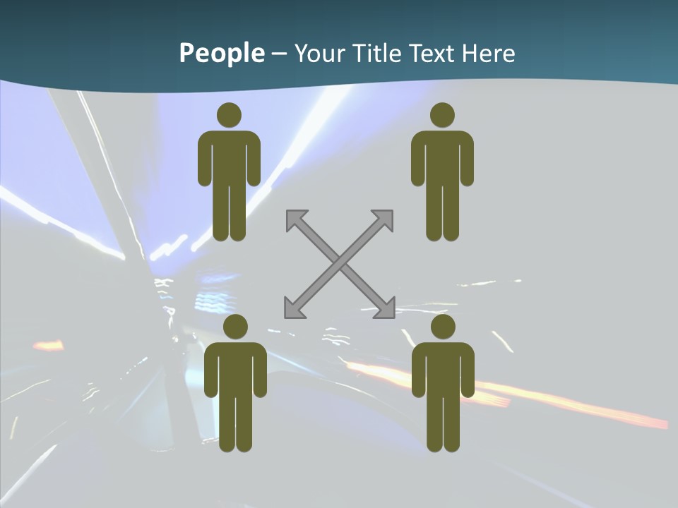 Transit Cityscape Sky PowerPoint Template