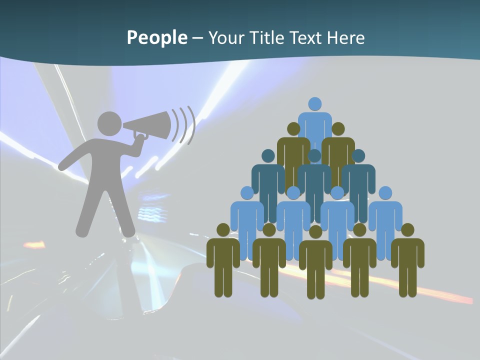 Transit Cityscape Sky PowerPoint Template