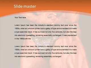 Weightlifting Male Young PowerPoint Template