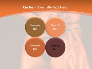 Weightlifting Male Young PowerPoint Template