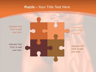 Weightlifting Male Young PowerPoint Template