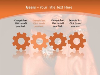 Weightlifting Male Young PowerPoint Template