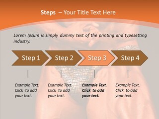Weightlifting Male Young PowerPoint Template