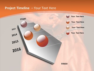 Weightlifting Male Young PowerPoint Template