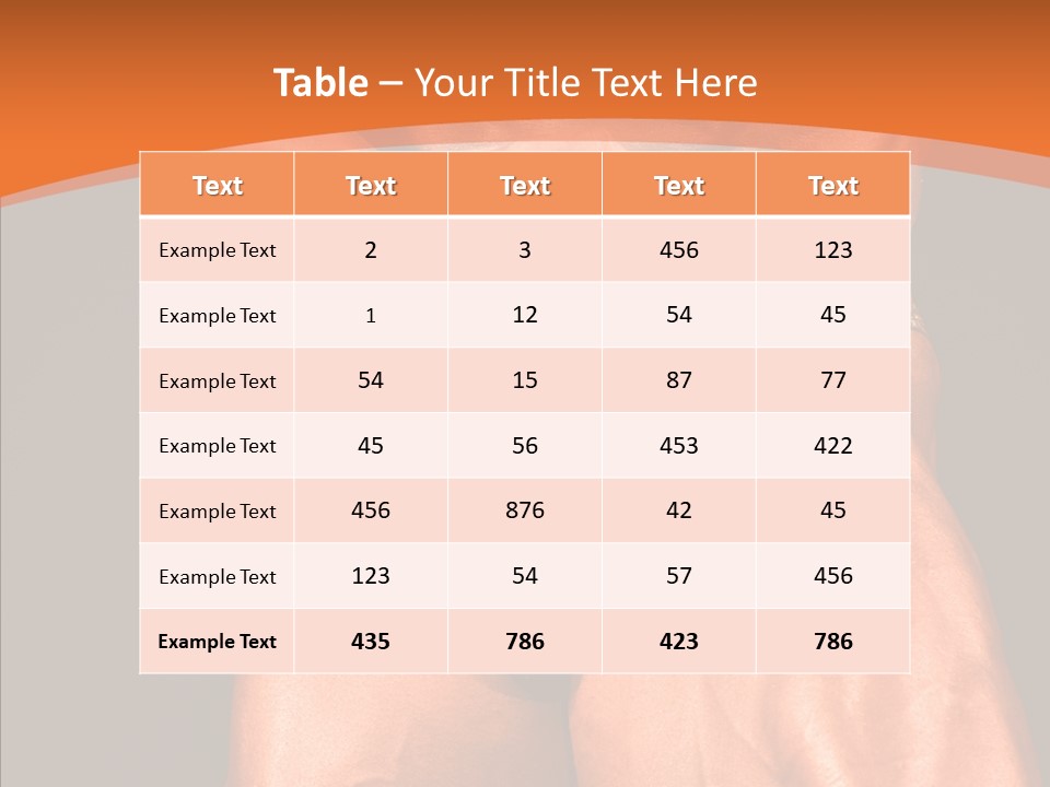 Weightlifting Male Young PowerPoint Template