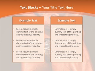 Weightlifting Male Young PowerPoint Template