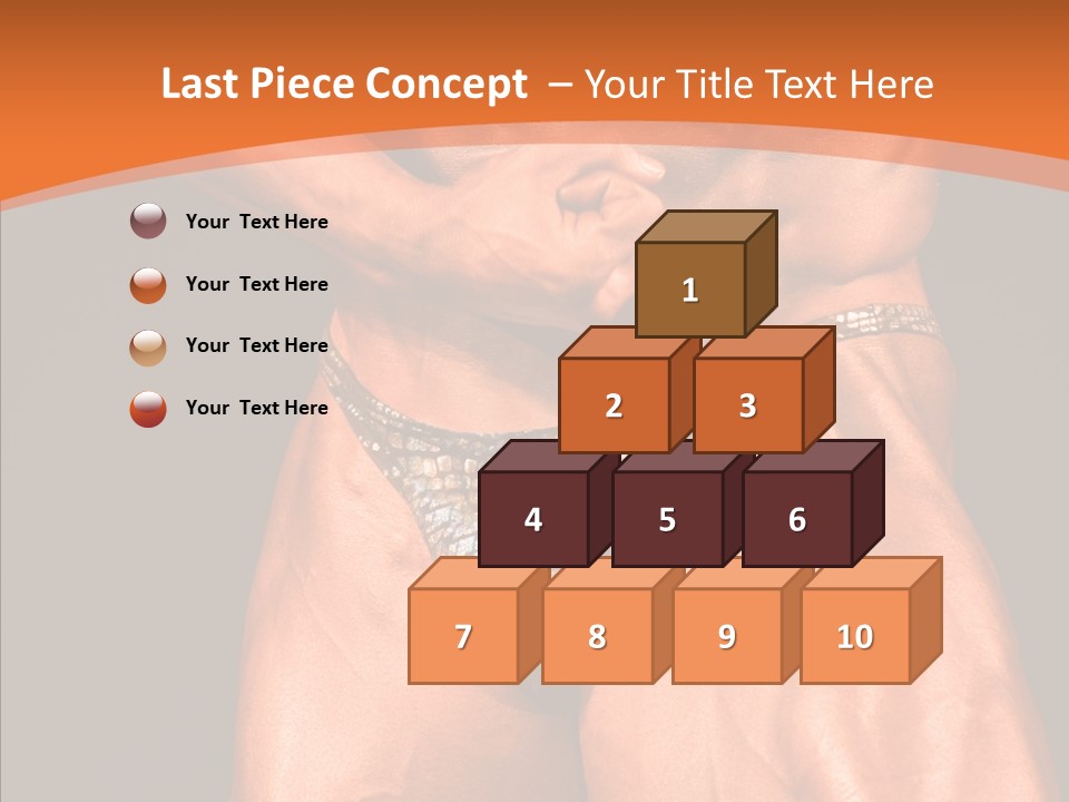 Weightlifting Male Young PowerPoint Template