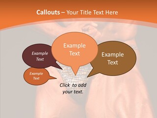 Weightlifting Male Young PowerPoint Template