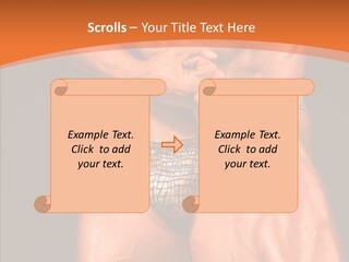 Weightlifting Male Young PowerPoint Template