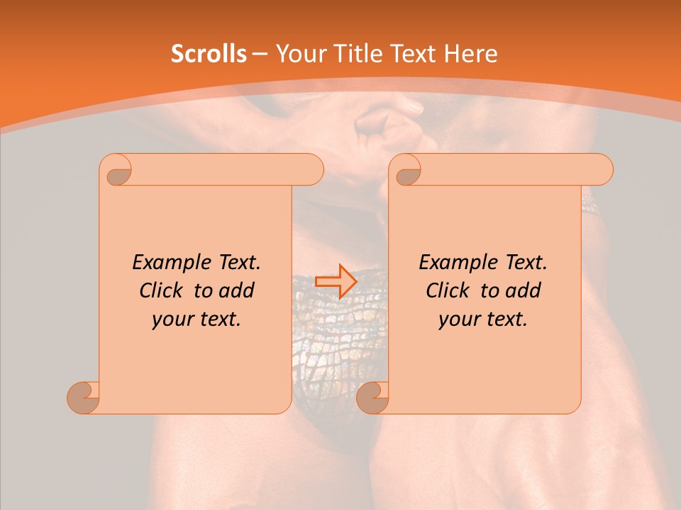 Weightlifting Male Young PowerPoint Template
