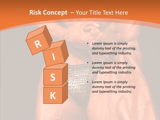 Weightlifting Male Young PowerPoint Template