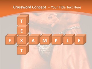 Weightlifting Male Young PowerPoint Template
