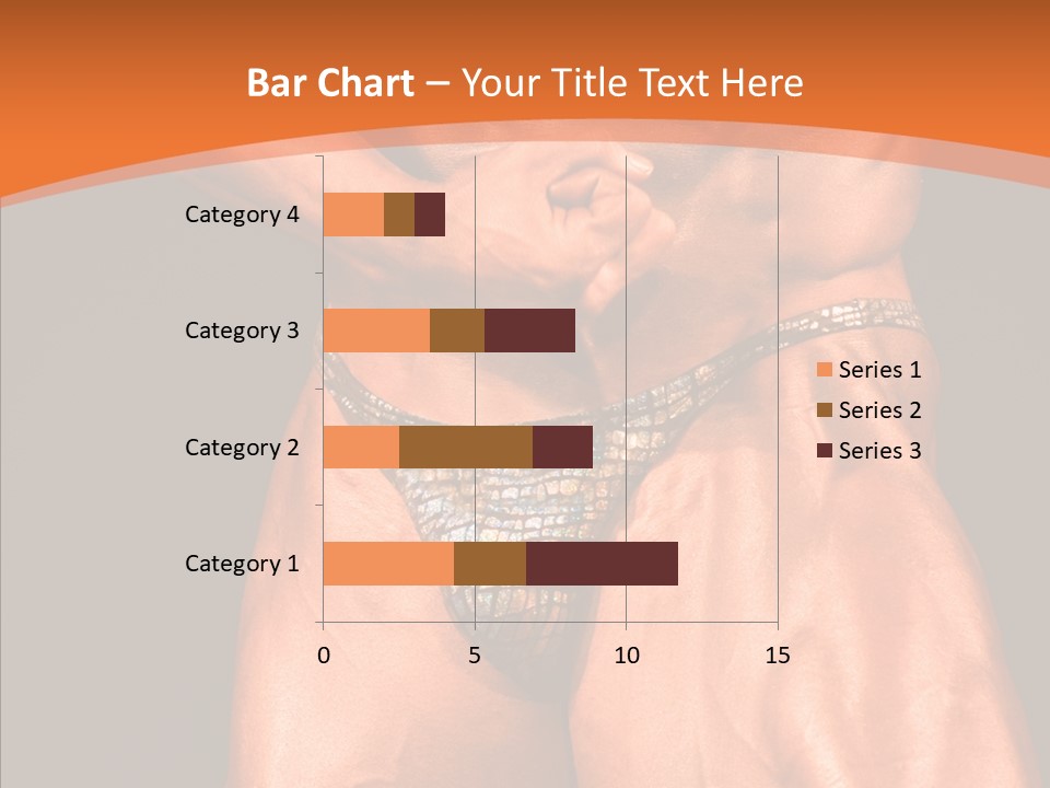 Weightlifting Male Young PowerPoint Template