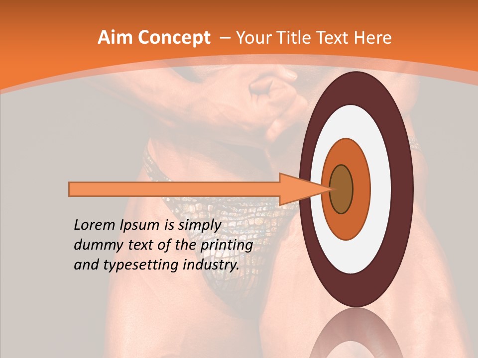 Weightlifting Male Young PowerPoint Template