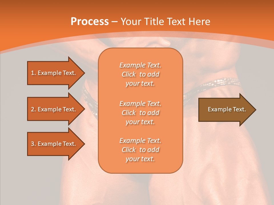 Weightlifting Male Young PowerPoint Template