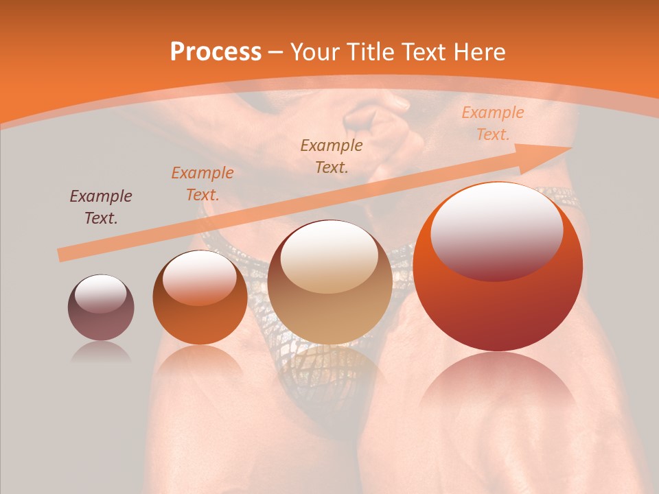 Weightlifting Male Young PowerPoint Template