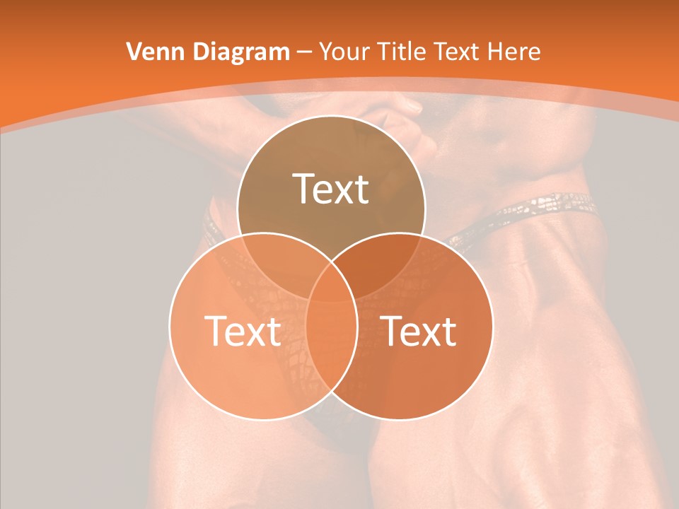 Weightlifting Male Young PowerPoint Template