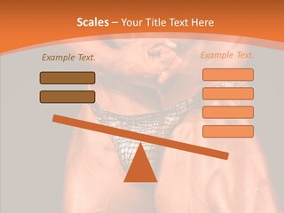 Weightlifting Male Young PowerPoint Template