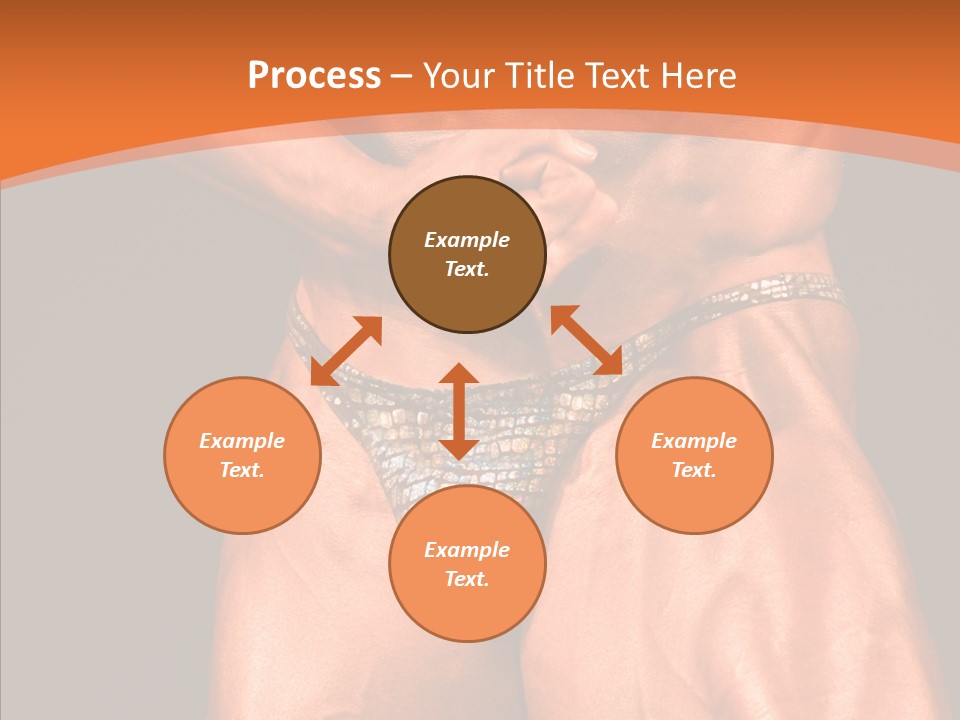 Weightlifting Male Young PowerPoint Template