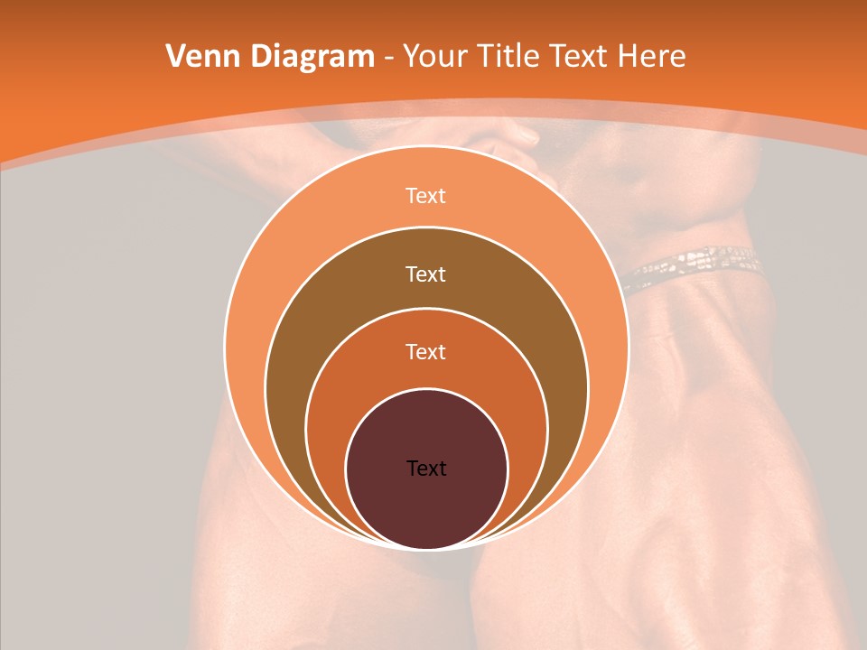 Weightlifting Male Young PowerPoint Template