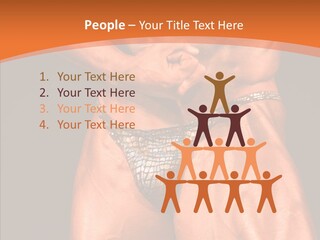 Weightlifting Male Young PowerPoint Template