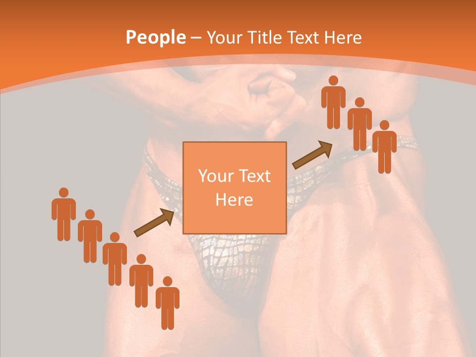 Weightlifting Male Young PowerPoint Template
