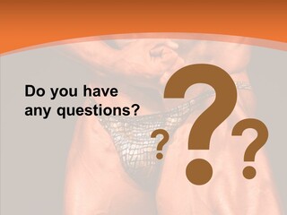 Weightlifting Male Young PowerPoint Template